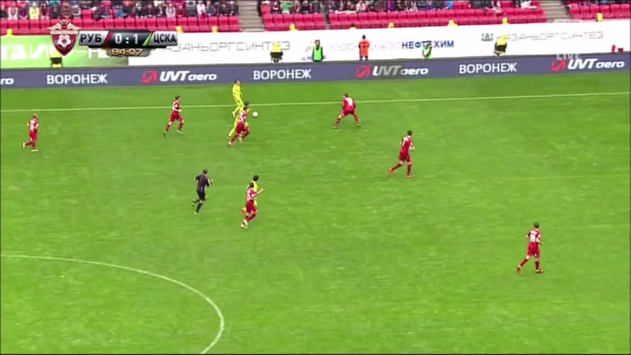 Рубин - ЦСКА 0:1 видео