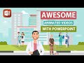 How To Create Animated Videos With PowerPoint | Beginners Guide