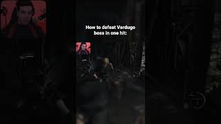 How To Defeat Verdugo Boss In 15 Seconds Resident Evil 4 Remake