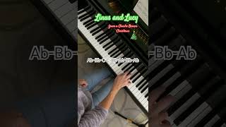 Linus And Lucy Easy Piano Tutorial - Charlie Brown Christmas