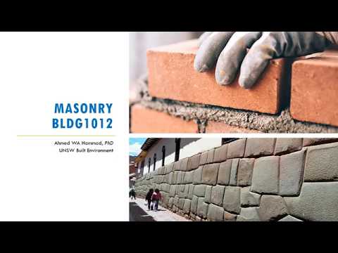 Construction Materials - Masonry
