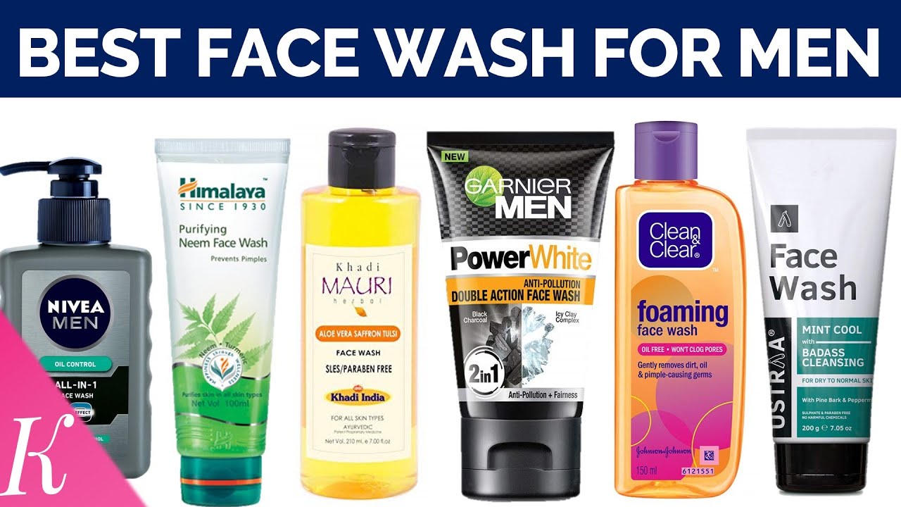 Natural facial care for men