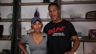 DeVon Franklin and Meagan Good shoutout Back2Basics Magazine