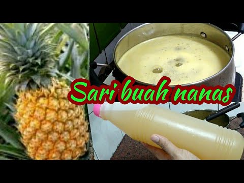 Easy way to make pineapple juice