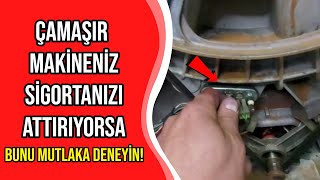Çamaşır Makinesi Sigorta Attırıyor İse Bunu Mutlaka Deneyin