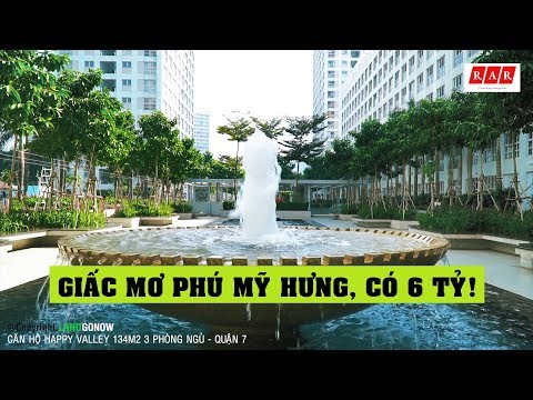 Căn hộ Happy Valley 134m2 3 phòng ngủ Phú Mỹ Hưng, Quận 7 ✔