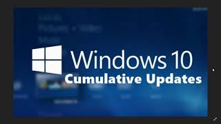 Fixit Windows 10 Cumulative updates Released September 20th 2018 lots of bug fixes