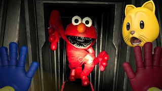 Hacking Huggy Wuggy in Poppy Playtime - HUGGY WUGGY IS ELMO!