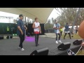 The Collective singing Surrender in Rooty Hill for Australia Day (26.1.14)