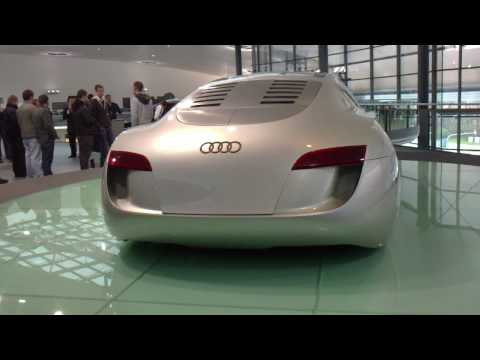 A amazing Audi RSQ Concept Car from the movie I Robot with the actor Will