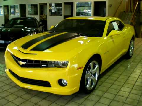 New 2010 Chevy Rally Yellow Camaro SS West Chevrolet 