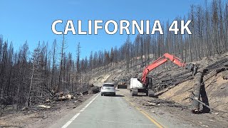 California 4K - Wildfire Country Drive