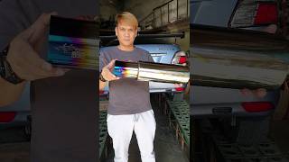 Installed Hks Hi-Power Muffler On Toyota Vios