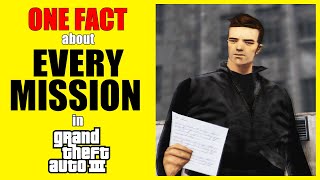 One Fact about Every Mission in GTA III !