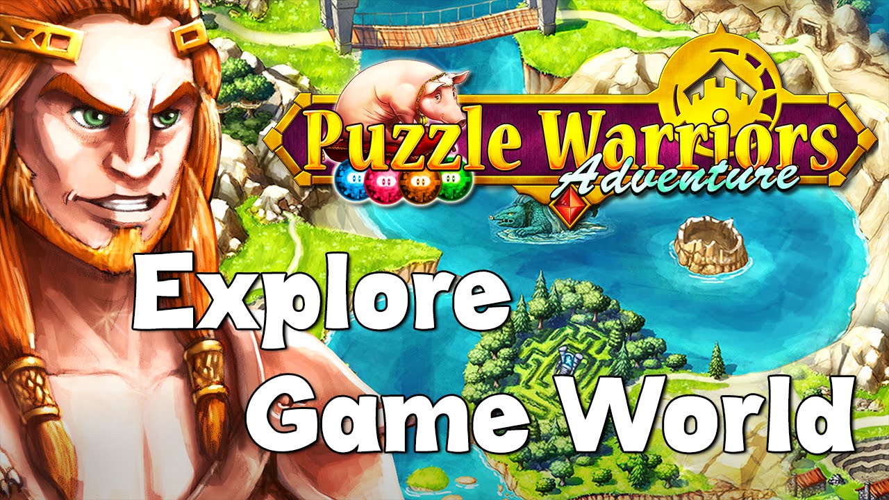 Puzzle Warriors Adventure Explore Game World (Gameplay) YouTube