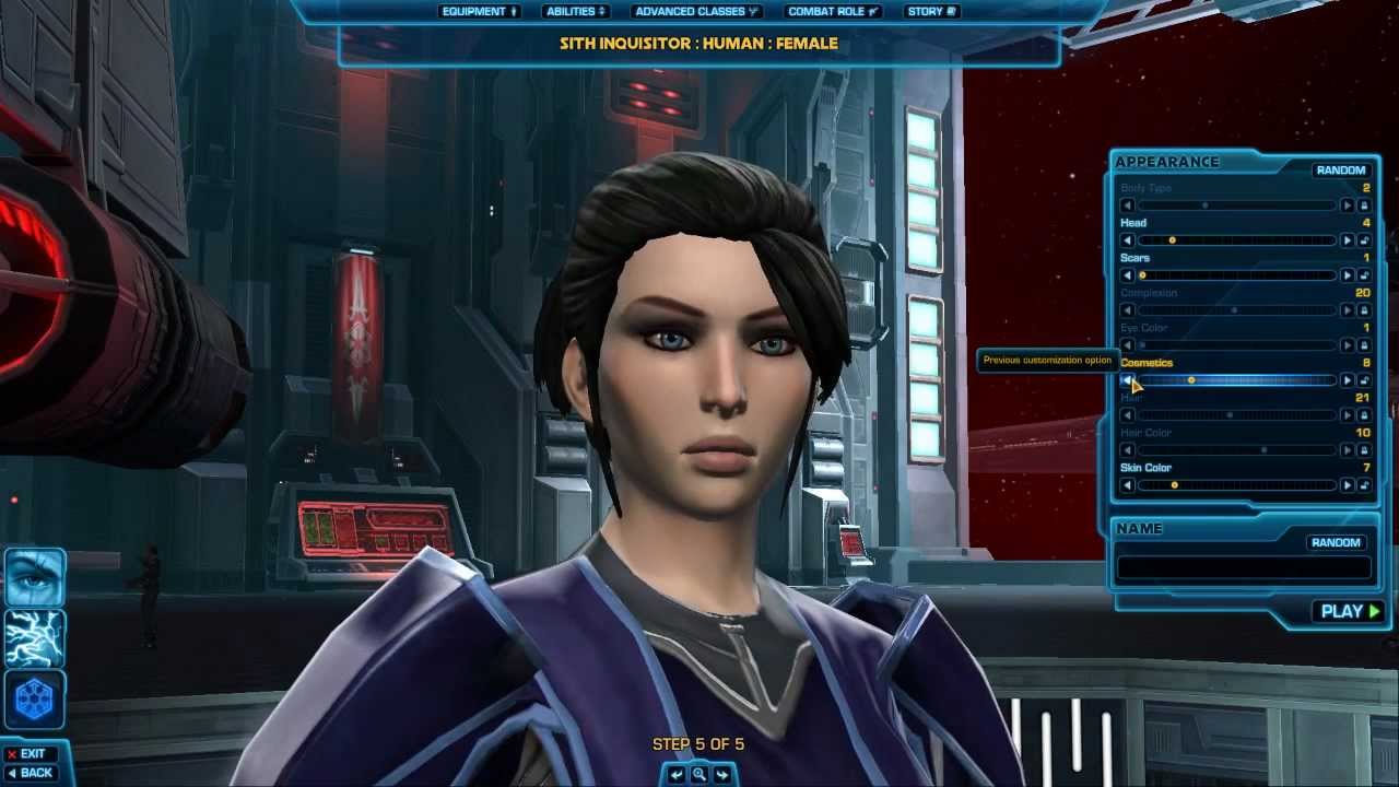 star wars the old republic character creation 2015