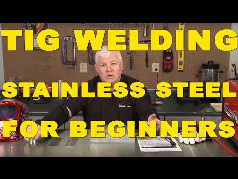 TIG Welding Stainless Steel for Beginners | TIG Time