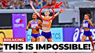 Femke Bol Just Made The 400M Hurdles Look Easy