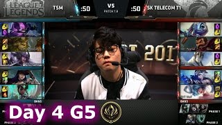 TSM vs SK Telecom T1 | Day 4 LoL MSI 2017 Group Stage | TSM vs SKT G2 Mid Season Invitational