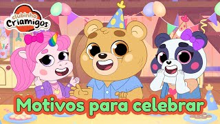 Clubinho Criamigos Motivos Para Celebrar