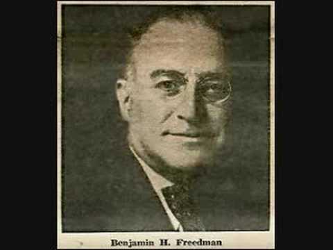 Benjamin H Freedman A Jewish Defector Warns America 7 of 9 