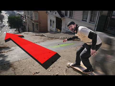 SKATE BRAKES VS SAN FRANCISCOS STEEPEST HILL!