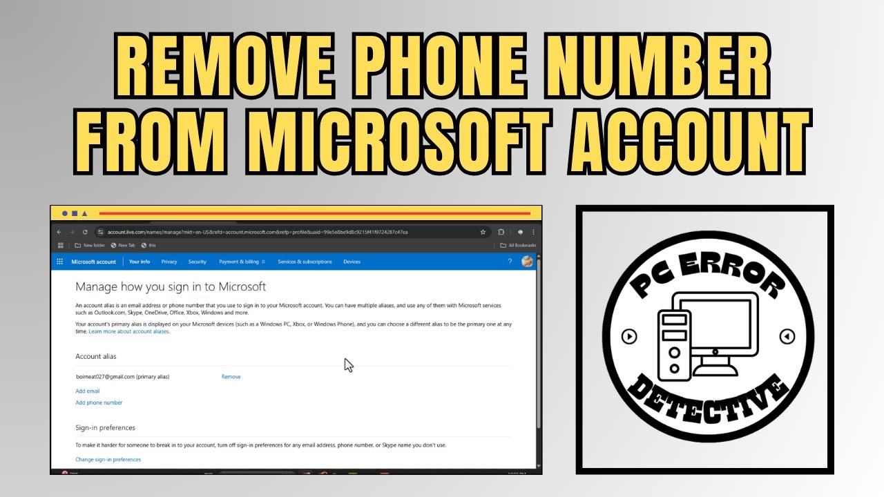How to Remove Phone Number from Microsoft Account – How to Remove Phone Number from Microsoft Account –