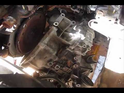 How to replace Transmission Mazda 626 part10 - YouTube