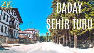 Daday Şehir Turu 2025 4K Sinematik Araba İle