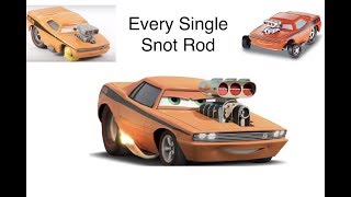 Every Single Disney Cars Snot Rod Diecast
