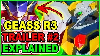 ZERO Mask UPGRADED? Code Geass R3 2ND Trailer EXPLAINED Code Geass Movie Lelouch of the Resurrection