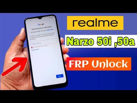 Realme Narzo 50i frp bypass || Remove Google account Realme Narzo 50i frp bypass || Remove Google account