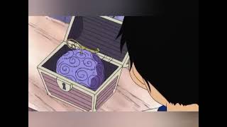 Luffy Comeu Uma Gomu Gomu No Mi .