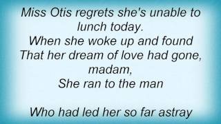 Watch Linda Ronstadt Miss Otis Regrets video