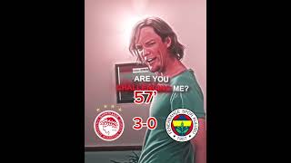 Olympiakos Vs Fenerbahçe Nerdeyse Cb Geliyordu...