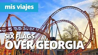 ¡Atascado en una montaña rusa! | Six Flags Over Georgia