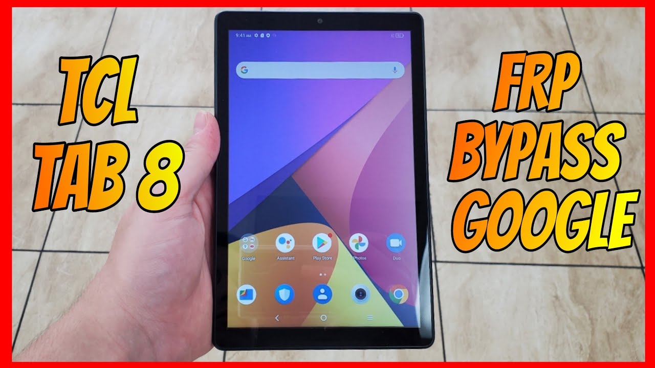 TCL Tab 8 Frp Bypass Google Account 2023 TCL Tab 8 Frp Bypass Google Account 2023