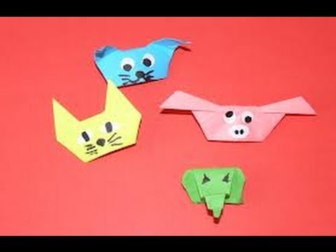Как сделать оригами для маленьких Как сделать оригами для маленьких