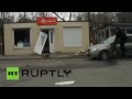 RAW: Footage from shelled Mariupol in southeastern Ukraine