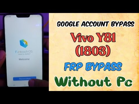 Vivo Y81 Frp bypass | 1803 frp bypass | Google account Vivo Y81 Frp bypass | 1803 frp bypass | Google account