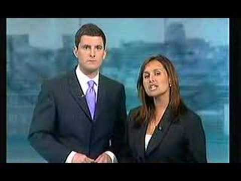 ITV Evening News 2006 Geraint Vincent Nina Hossain