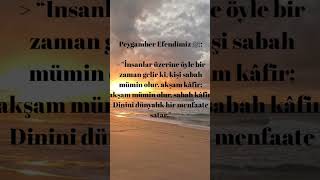 Bir Sabah Mümin, Akşam Kâfir