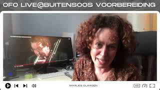 Vlog van Marlies Claasen, presentatrice van concert OFO Live@Buitensoos in Theater Hanzehof Zutphen