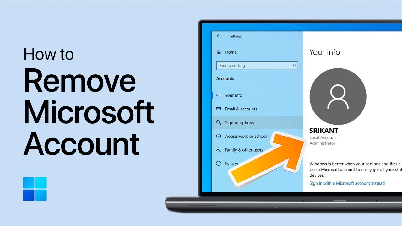 How To Remove Microsoft Account From Windows 11 – How To Remove Microsoft Account From Windows 11 –