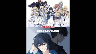 Toaru Majutsu No Index Vs Solo Leveling Writing Wise