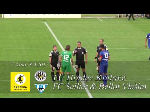 Sestřih utkání FC Hradec Králové - FC Sellier Bellot Vlašim 2:1