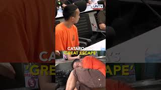 Cataroja Reenacts Anew Before The Senators His Great Escape From Bilibid