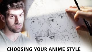 Choosing Your Anime or Manga Drawing Style