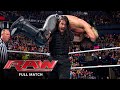 FULL MATCH - Roman Reigns & Daniel Bryan vs. Randy Orton & Seth Rollins: Raw, Feb. 23, 2015