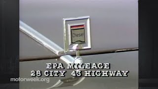 MotorWeek | Retro Review 1984 Oldsmobile Cutlass Ciera Diesel